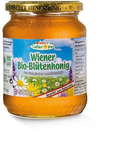 Produktbild von SPAR Natur*pur, Bio-Blütenhonig aus Wien