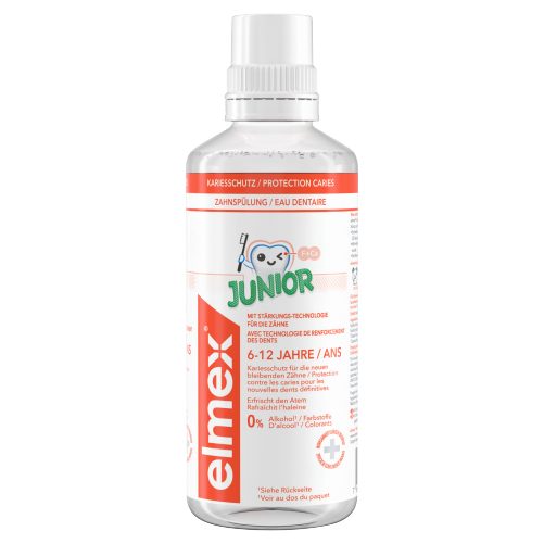 Produktbild von Elmex Junior, Zahnspülung Kariesschutz / 6-12 Jahre 400 ml