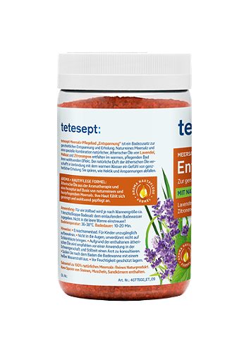 Produktbild von tetesept, Badezusatz Entspannung 750g