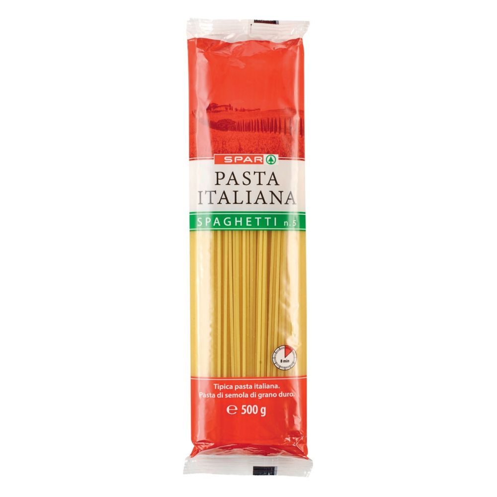 SPAR Pasta Italiana Spaghetti n. 5 500 G online kaufen INTERSPAR