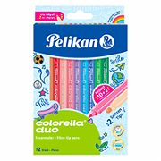 Pelikan Fasermaler Colorella Duo 10 Farben