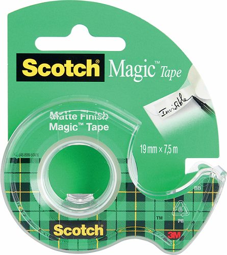 Produktbild von Scotch, Handabroller inkl. 1 Rolle 7,5m x 19mm