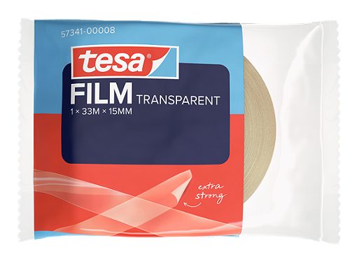 Produktbild von Tesa, Klebeband Nachfüllung Transparent 1 Rolle 33m x 15 mm