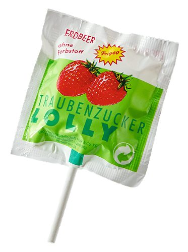 Produktbild von Frigeo, Traubenzucker Lolly Kette 7 Stück