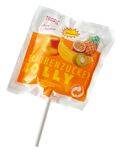 Produktbild von Frigeo, Traubenzucker Lolly Kette 7 Stück