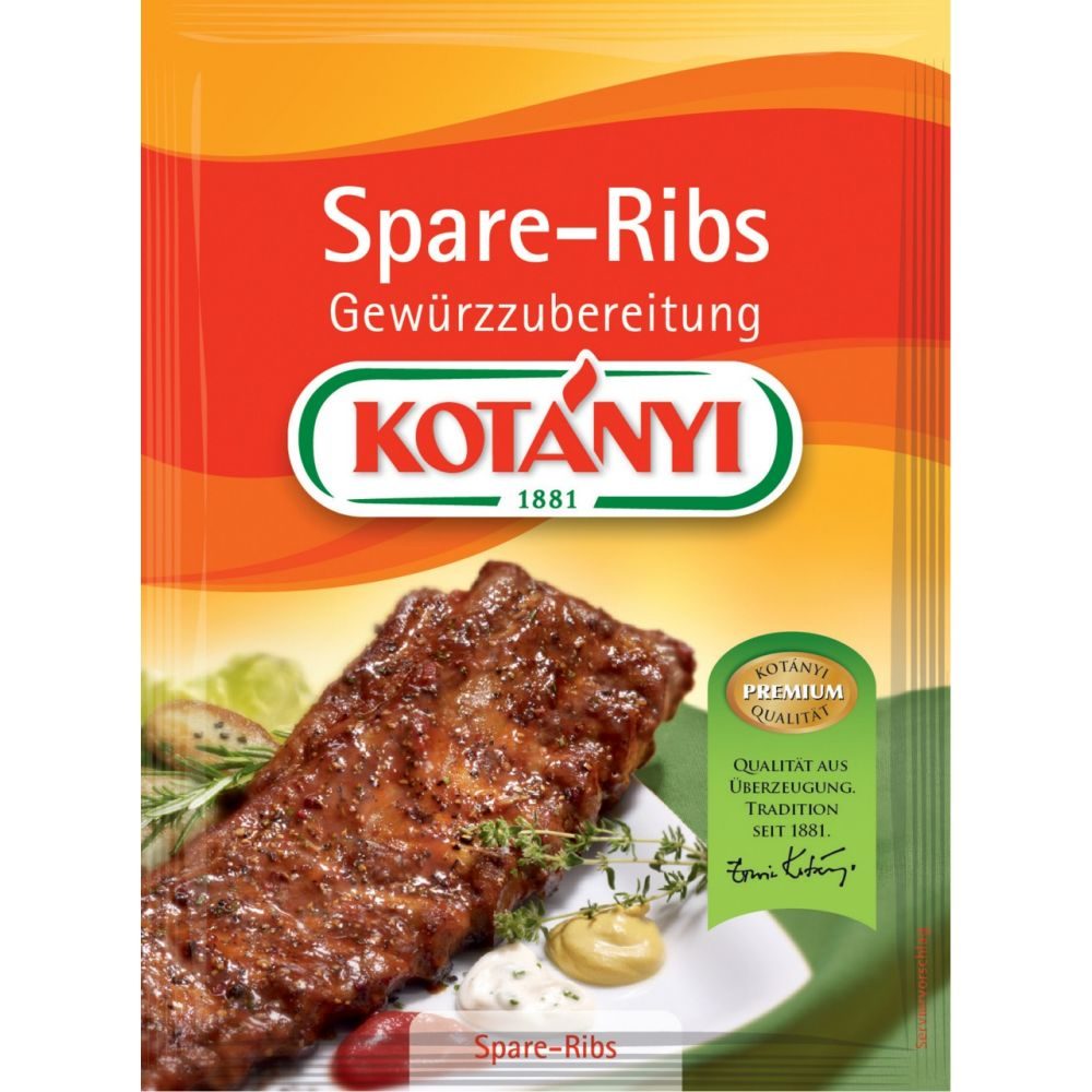 Kotanyi Spare- Ribs 40g Brief   GVE 25