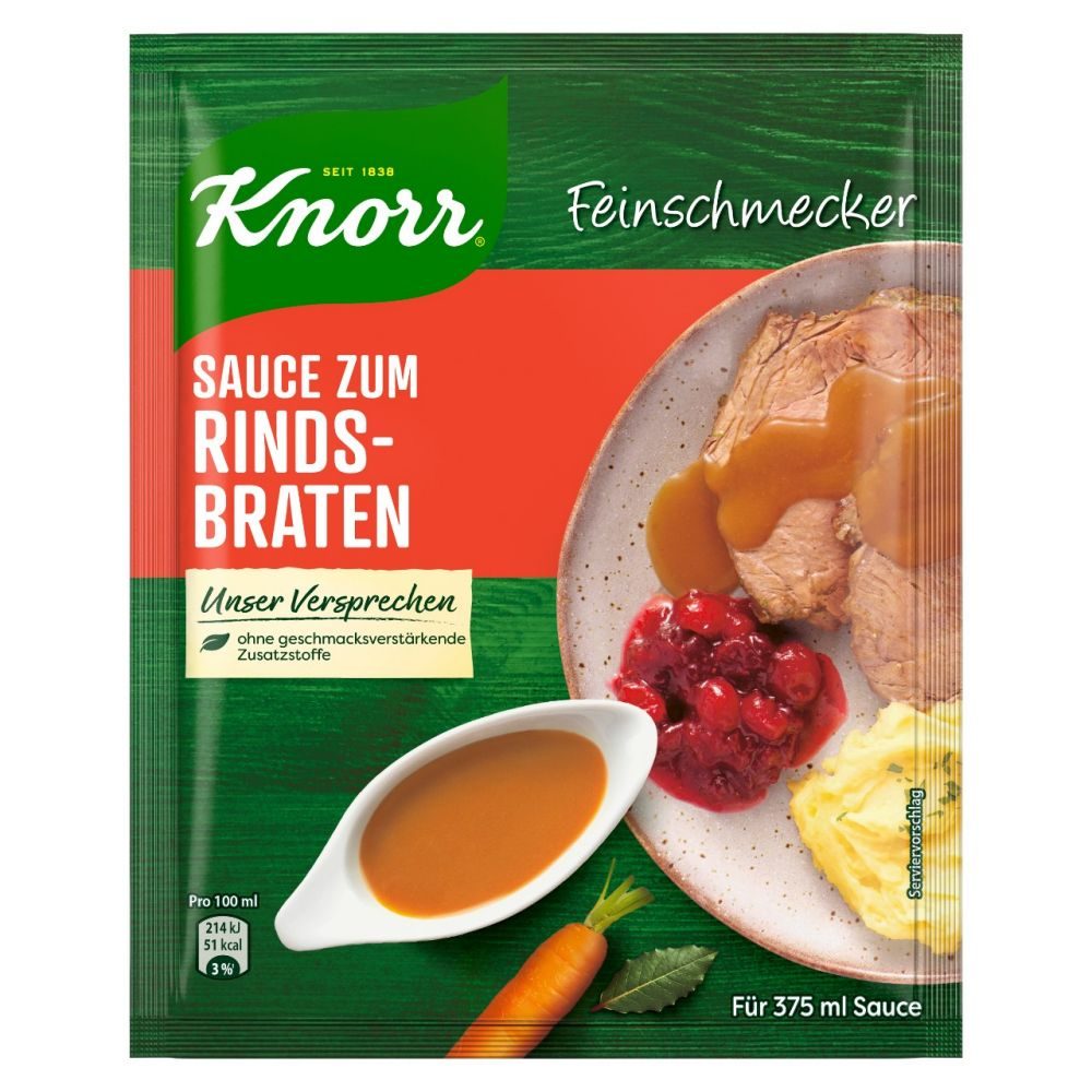 Knorr Feinschmecker Sauce zum Rindsbraten online kaufen INTERSPAR