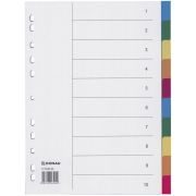 Farbregister A4 10 teilig, mit Deckblatt