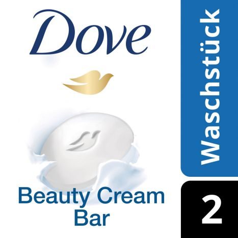 Dove Waschstuck Silk Cream Oil 2x 100g