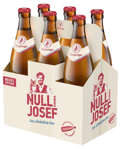 Produktbild von Ottakringer Nullkomma Josef, Alkoholfreies Bier 6x0,5l