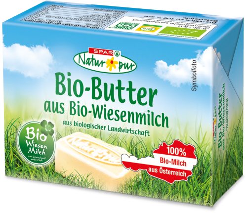 Produktbild von SPAR Natur*pur, Bio-Butter aus Wiesenmilch