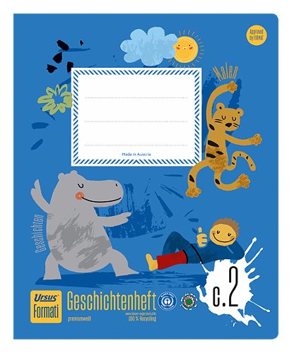 Produktbild von Formati, C.2, Creativheft Quart Zeichnen und liniert