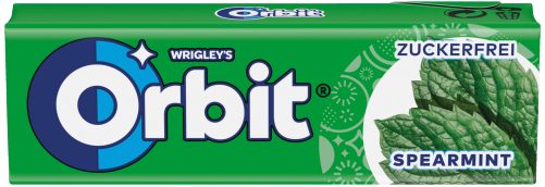 Produktbild von Wrigley Orbit, Kaugummi Spearmint 10 Stück