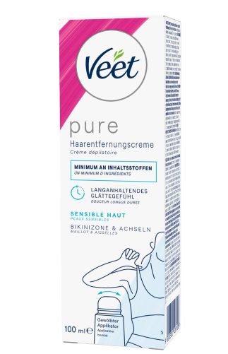 Produktbild von Veet, Haarentfernungscreme Bikini & Achseln 100ml