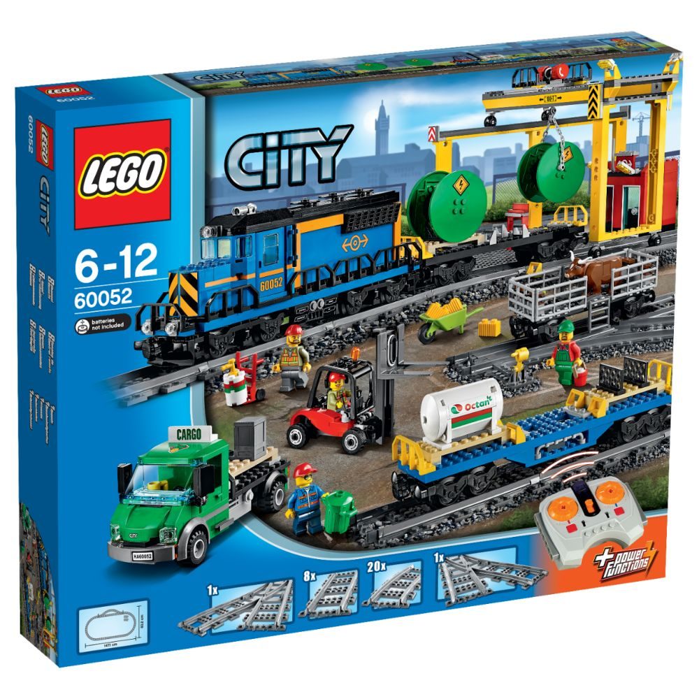 Lego city 60052 обзор