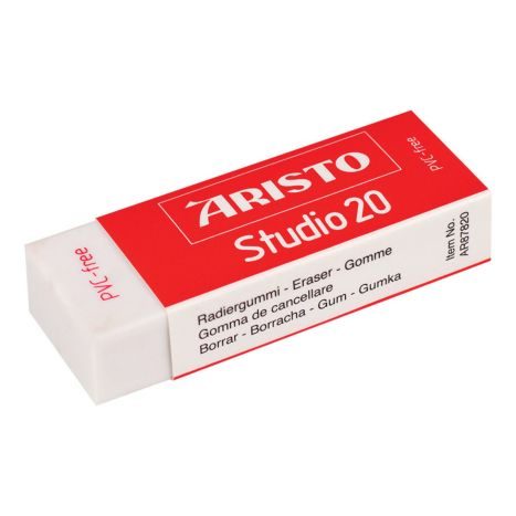 Aristo Radierer Studio 20 weiss