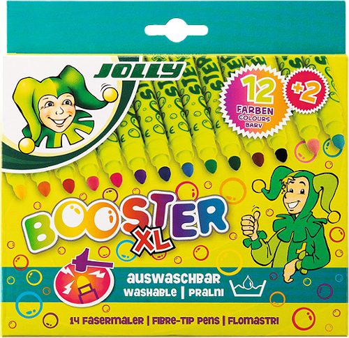 Produktbild von Jolly, Fasermaler Booster XL 14 Stifte