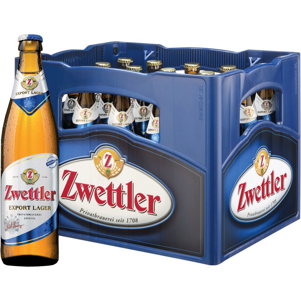 Zwettler Export Lager 500 ML MEHRWEG online kaufen INTERSPAR