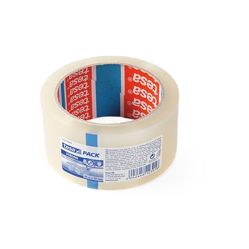 Produktbild von Tesa, Packband Strong Transparent 66 m x 50 mm