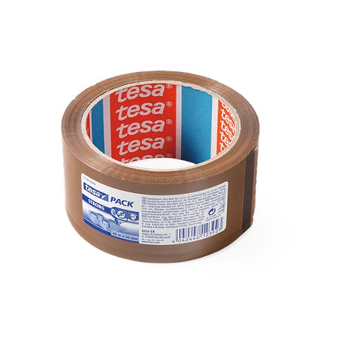 Produktbild von Tesa, Packband Strong braun 66 m x 50 mm