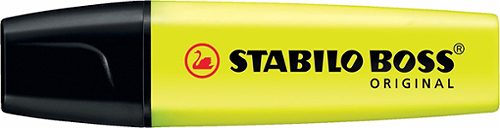 Produktbild von STABILO, Textmarker Boss, gelb