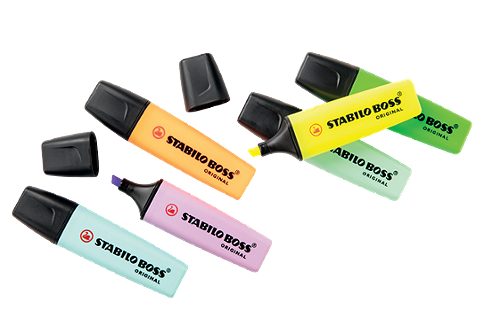 Produktbild von STABILO, Textmarker Boss, gelb