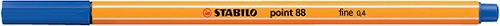 Produktbild von STABILO, Fineliner Point 88, blau