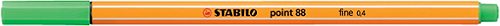 Produktbild von STABILO, Fineliner Point 88, hellgrün
