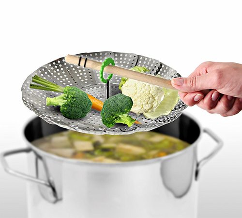 Produktbild von Fackelmann, Dünsteinsatz 13-24cm faltbar