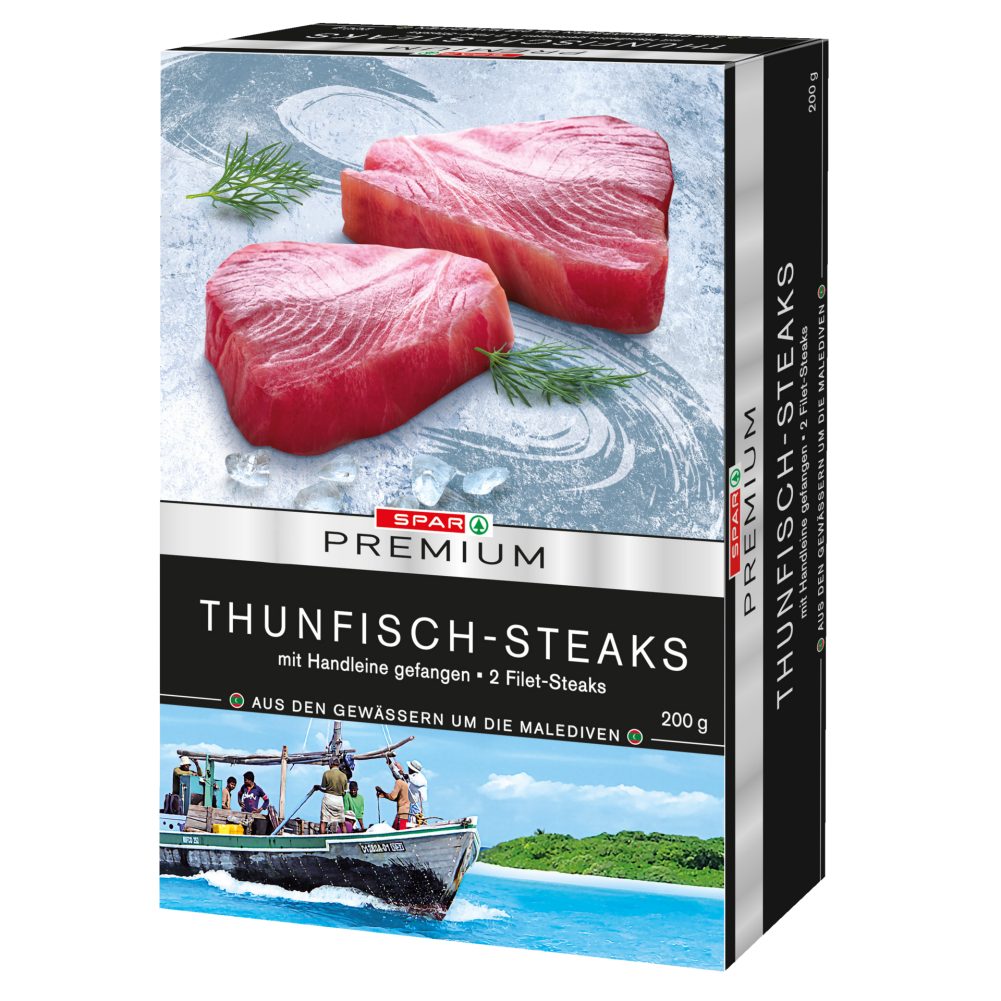 SPAR PREMIUM Thunfisch Steaks 2 FiletSteaks 200 G online kaufen