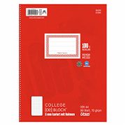 Ursus OE Collegeblock A4 kariert 5mm, mit Rahmen 80 Blatt