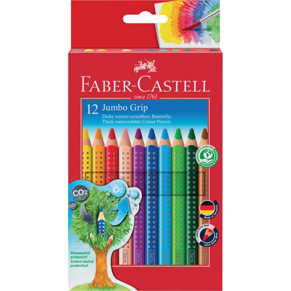 Faber Castell Buntstifte Jumbo Grip 12 Farben online kaufen | INTERSPAR