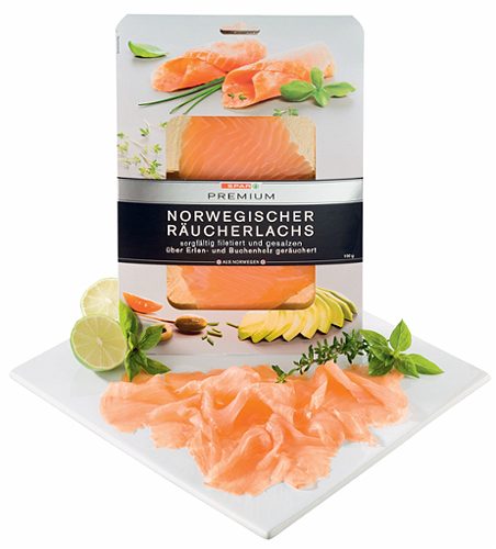 Produktbild von SPAR PREMIUM, Norwegischer Räucherlachs