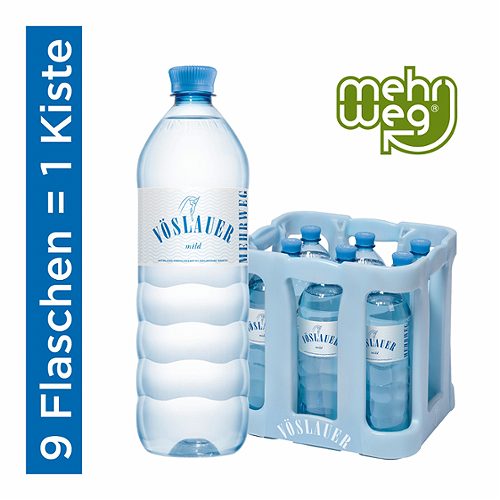Produktbild von Vöslauer, Mineralwasser mild