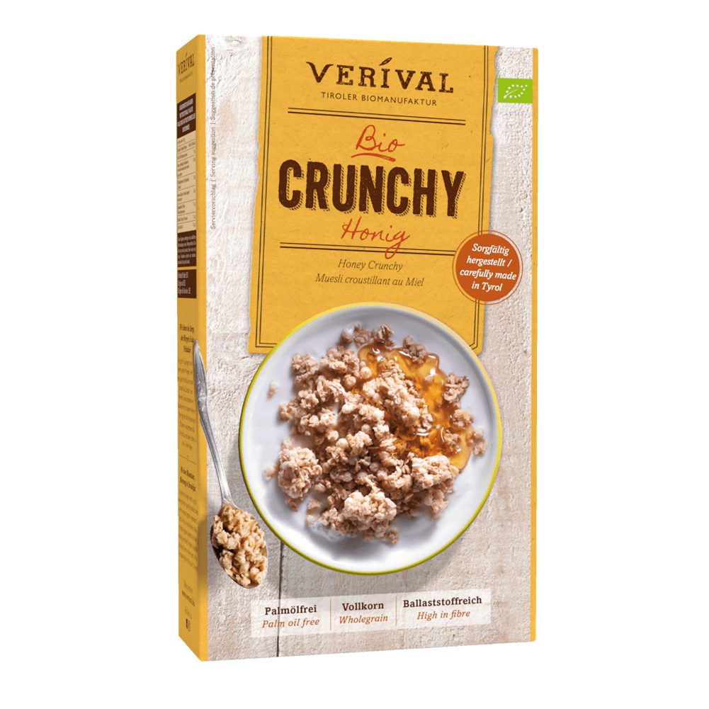 Verival Bio-Knuspermüsli Honig 375G 375 G online kaufen | INTERSPAR