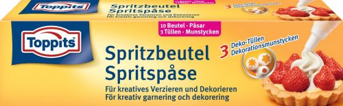 Produktbild von Toppits, Spritzbeutel 10 Stück
