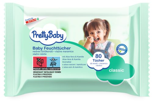 Produktbild von Pretty Baby, Baby Feuchttücher Classic 80 Tücher