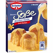 Dr. Oetker Dessert-Soße Bourbon Vanille zum Kochen 60G