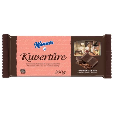 Manner Kuvertüre Zartbitter 200G 200 G Kuvertüre | GuteKueche.at