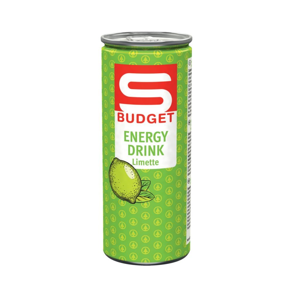 SBUDGET Energy Drink Limette 250 ML EINWEG online kaufen INTERSPAR