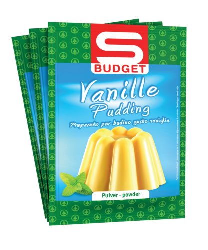 Produktbild von S-BUDGET, Vanille-Pudding Pulver 5 x 37g