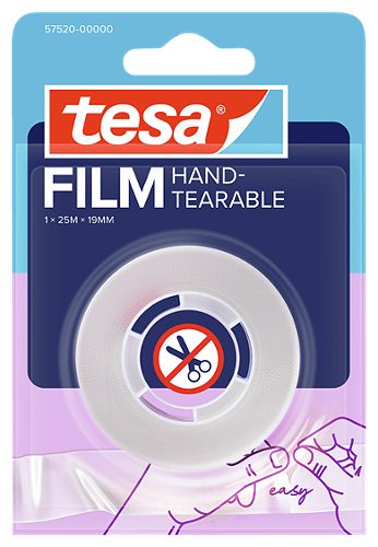 Produktbild von Tesa, Tesa Film Hand einreissbar 1 Stück 25m x 19mm