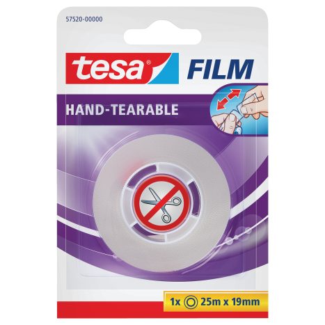 Tesa Tesa Film Hand einreissbar 1 Stück 25m x 19mm