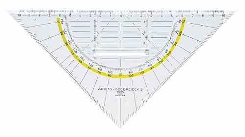 Produktbild von Aristo, Geodreieck mit Griff 1555/2 1