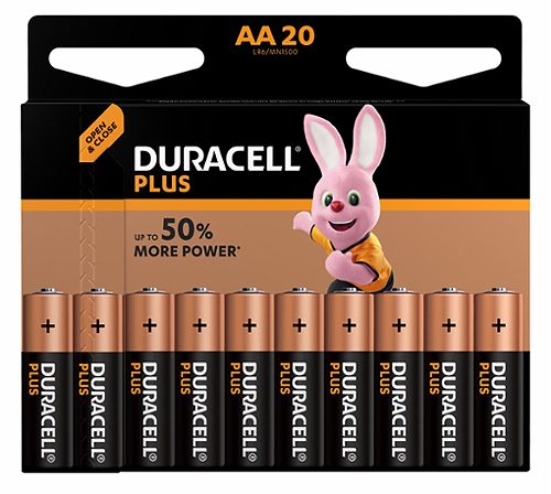 Produktbild von Duracell Plus Power, Batterien Plus 20 Stück