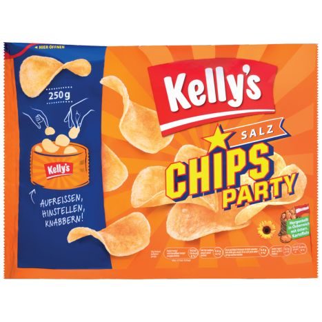 Kelly's Chips Party Salz