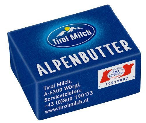Produktbild von Tirol Milch, Teebutter Alpenbutter