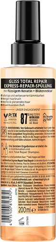 Produktbild von Gliss, Express Repair Spülung Total Repair 200ml