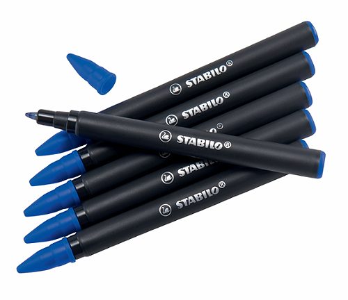 Produktbild von STABILO, Nachfüllminen Easy Original blau, 6 Stück