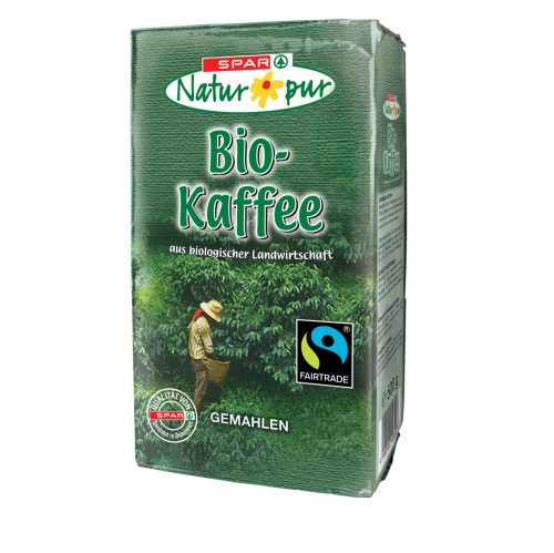 Produktbild von SPAR Natur*pur, Bio-Kaffee gemahlen